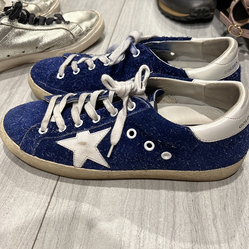 Golden goose blue/white sneakers - Picture 2 of 7